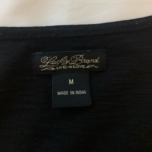 Lucky Brand Crochet Top - Picture 2 of 4